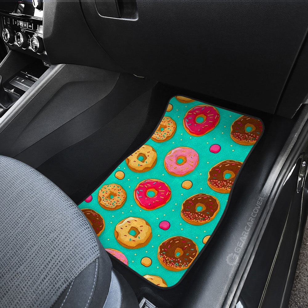 Mixed Donuts Car Floor Mats Custom Girly Pattern Car Accessories - Gearcarcover - 3