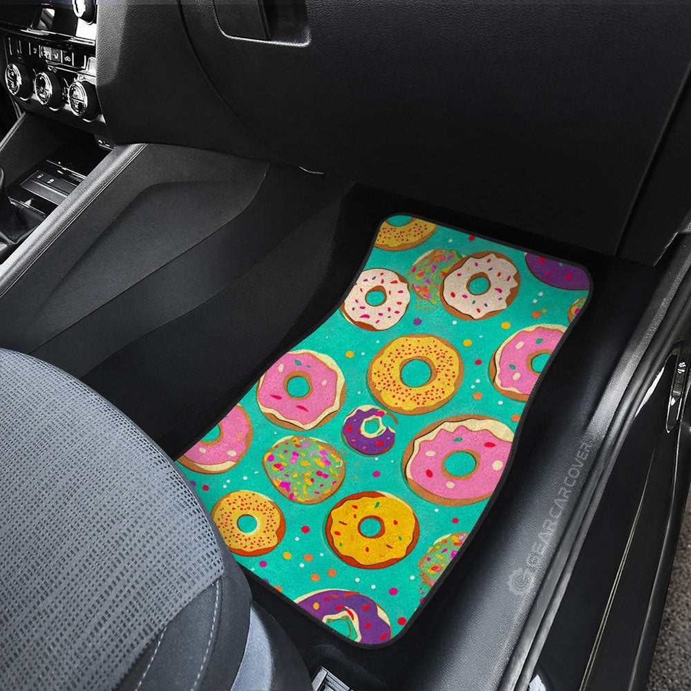 Mixed Donuts Car Floor Mats Custom Girly Pattern Car Accessories - Gearcarcover - 3