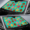 Mixed Donuts Car Sunshade Custom Girly Pattern Car Accessories - Gearcarcover - 2