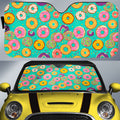 Mixed Donuts Car Sunshade Custom Girly Pattern Car Accessories - Gearcarcover - 1