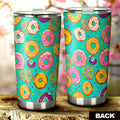 Mixed Donuts Tumbler Cup Custom Girly Pattern Car Accessories - Gearcarcover - 2
