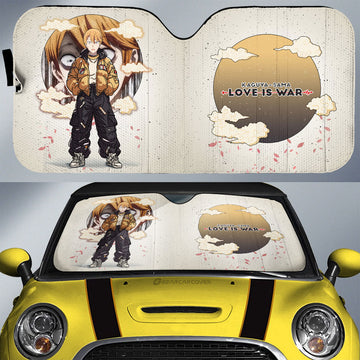 Miyuki Shirogane Car Sunshade Anime Collection - Gearcarcover - 1
