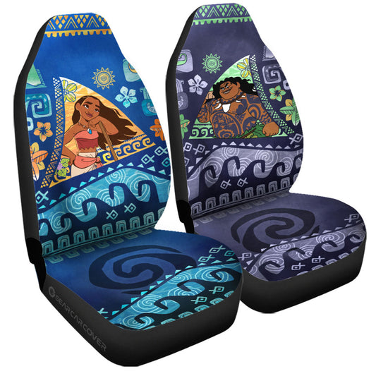 Moana and Maui Car Seat Covers Collection - Gearcarcover - 1
