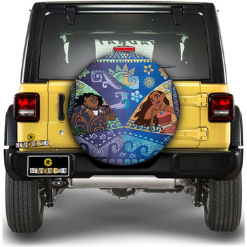 Moana and Maui Spare Tire Cover Collection - Gearcarcover - 1