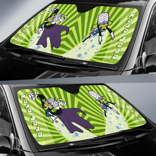 Mojo Jojo The Powerpuff Girls Car Sunshade Custom Car Accessories - Gearcarcover - 2