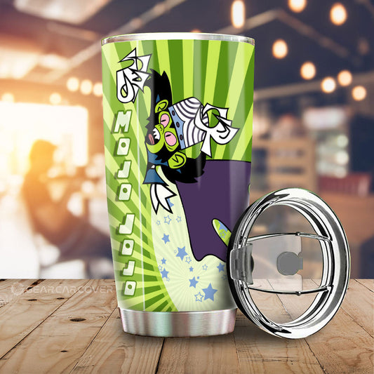 Mojo Jojo The Powerpuff Girls Tumbler Cup Custom Car Accessories - Gearcarcover - 2