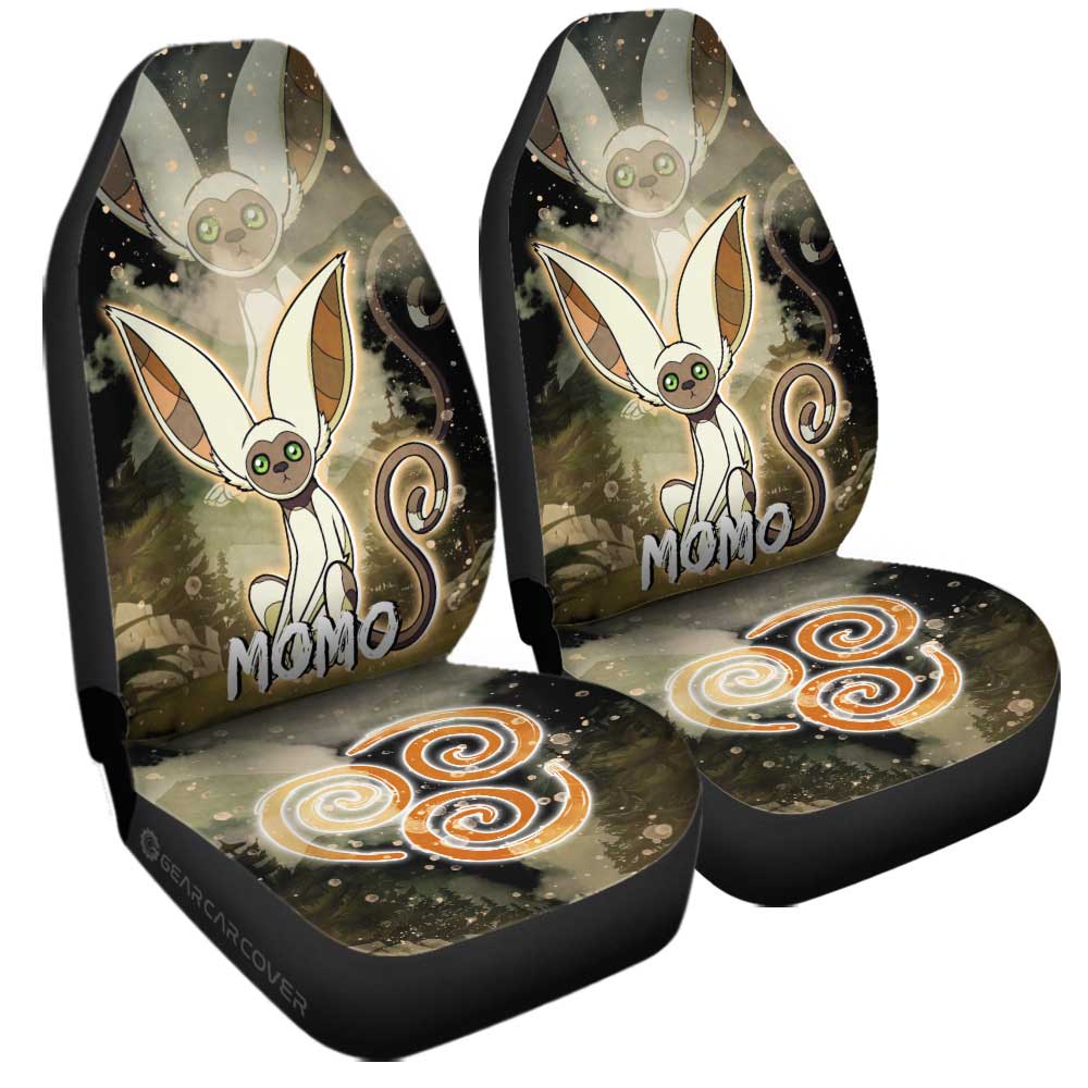 Momo Car Seat Covers Custom Avatar The Last - Gearcarcover - 3