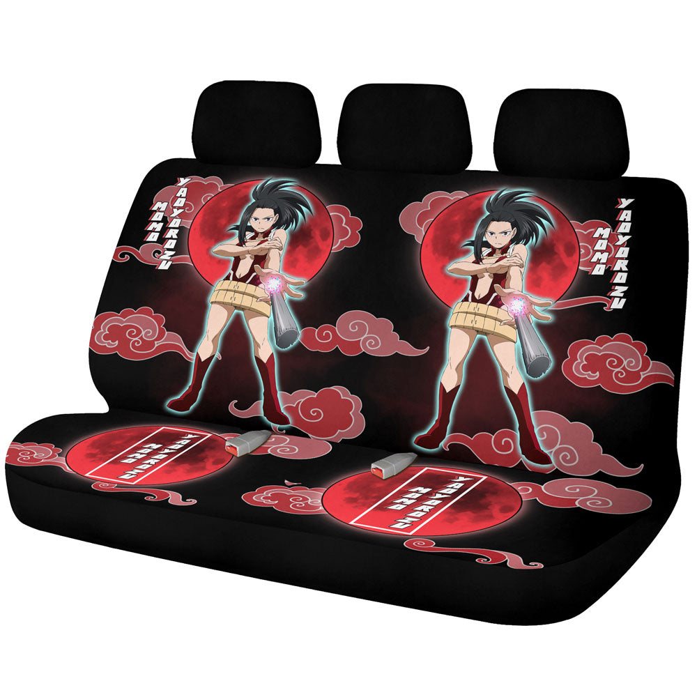 Momo Yaoyorozu Car Back Seat Covers Custom Car Accessories - Gearcarcover - 1