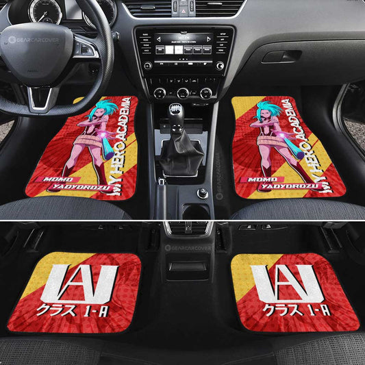 Momo Yaoyorozu Car Floor Mats Custom Car Interior Accessories - Gearcarcover - 2