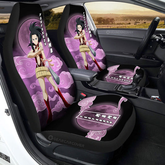 Momo Yaoyorozu Car Seat Covers Custom Car Interior Accessories - Gearcarcover - 1