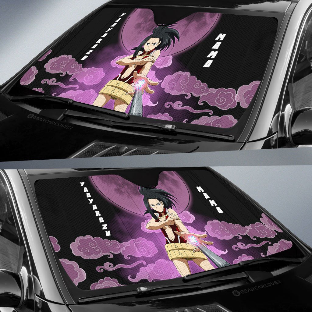 Momo Yaoyorozu Car Sunshade Custom Car Accessories - Gearcarcover - 2