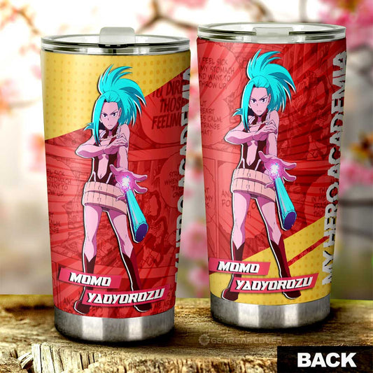 Momo Yaoyorozu Tumbler Cup Custom Car Interior Accessories - Gearcarcover - 2