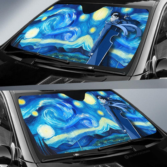 Momochi Zabuza Car Sunshade Custom Starry Night Styles - Gearcarcover - 2