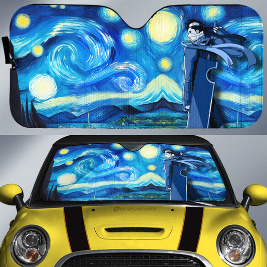 Momochi Zabuza Car Sunshade Custom Starry Night Styles - Gearcarcover - 1