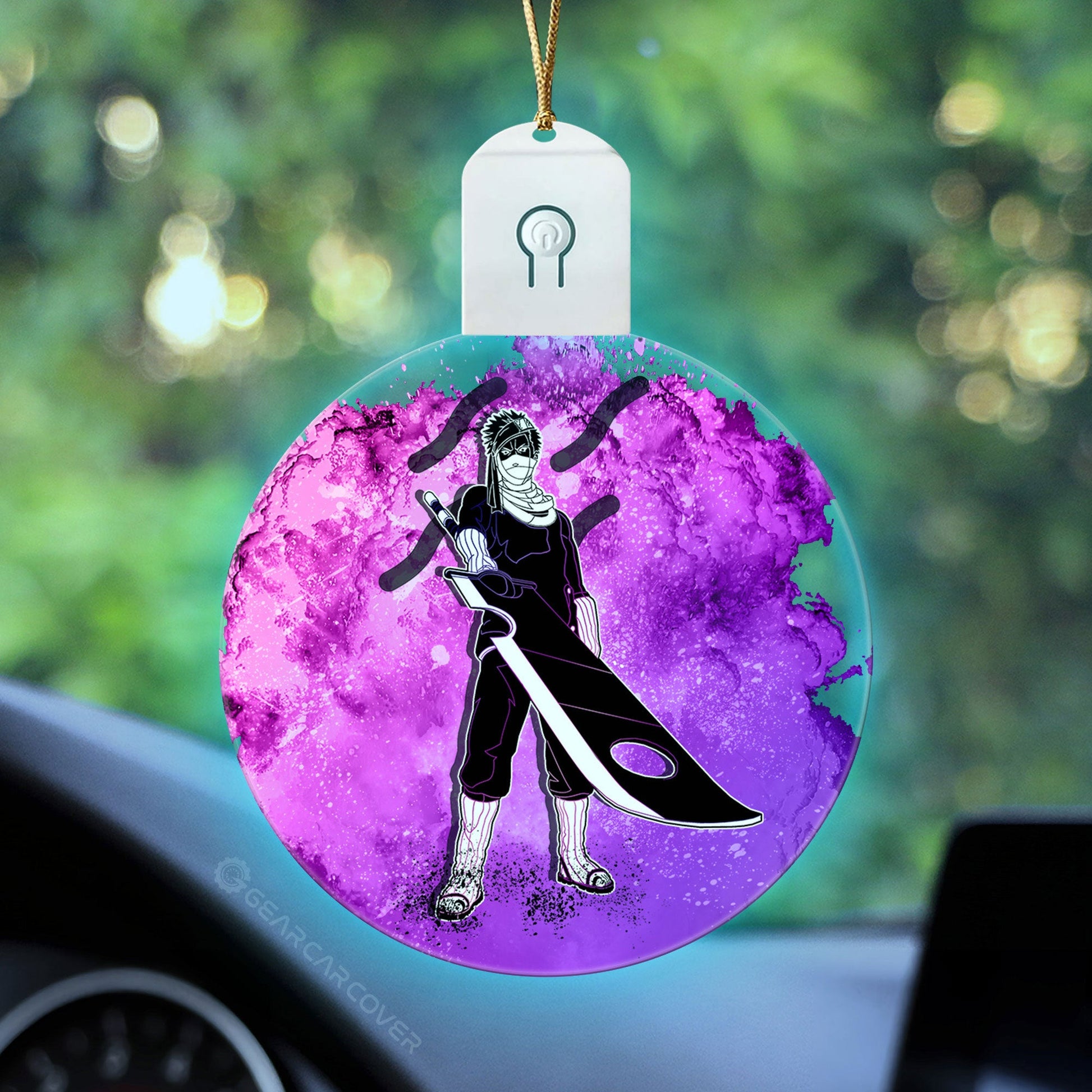 Momochi Zabuza Led Ornament Custom Car Decorations - Gearcarcover - 2