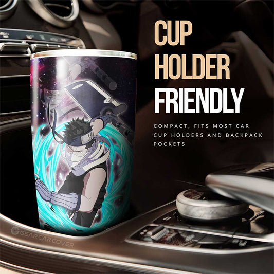 Momochi Zabuza Tumbler Cup Custom Galaxy Style Car Accessories For Fans - Gearcarcover - 2