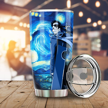 Momochi Zabuza Tumbler Cup Custom Starry Night Styles - Gearcarcover - 1