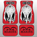 Monkey D Garp Car Floor Mats Custom Car Accessories - Gearcarcover - 2