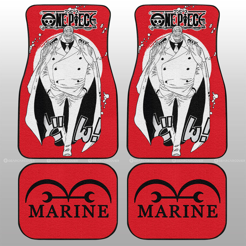 Monkey D Garp Car Floor Mats Custom Car Accessories - Gearcarcover - 2