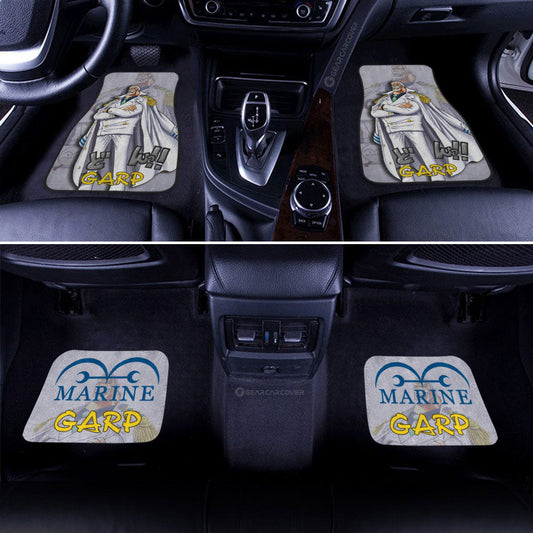 Monkey D Garp Car Floor Mats Custom Car Accessories - Gearcarcover - 2