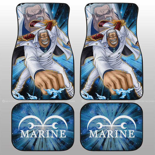 Monkey D Garp Car Floor Mats Custom Car Interior Accessories - Gearcarcover - 1