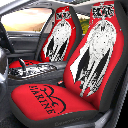 Monkey D Garp Car Seat Covers Custom Car Accessories - Gearcarcover - 1