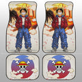 Monkey D Luffy Car Floor Mats Anime Collection - Gearcarcover - 1