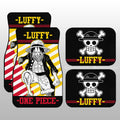 Monkey D Luffy Car Floor Mats Custom Car Accessories - Gearcarcover - 3