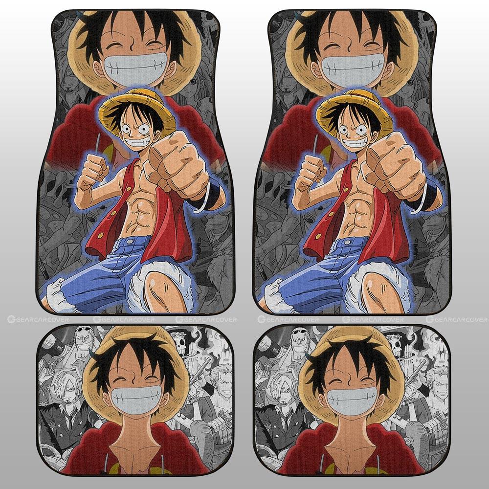 Monkey D Luffy Car Floor Mats Custom Car Interior Accessories - Gearcarcover - 2