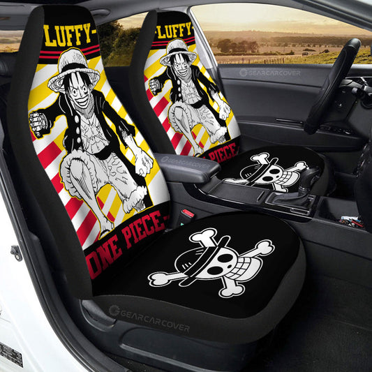 Monkey D Luffy Car Seat Covers Custom Car Accessories - Gearcarcover - 2