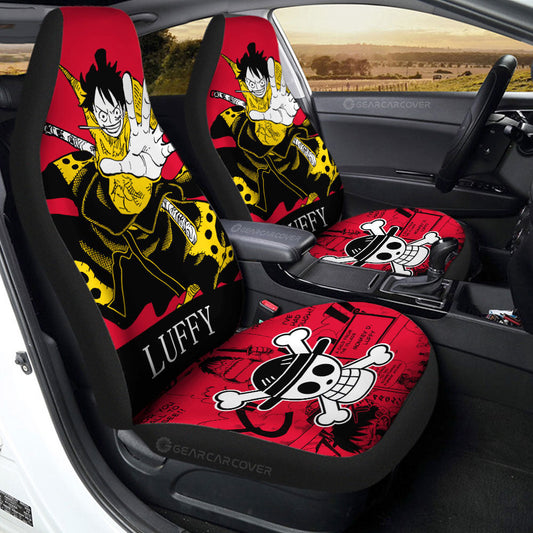 Monkey D Luffy Car Seat Covers Custom Car Accessories - Gearcarcover - 2