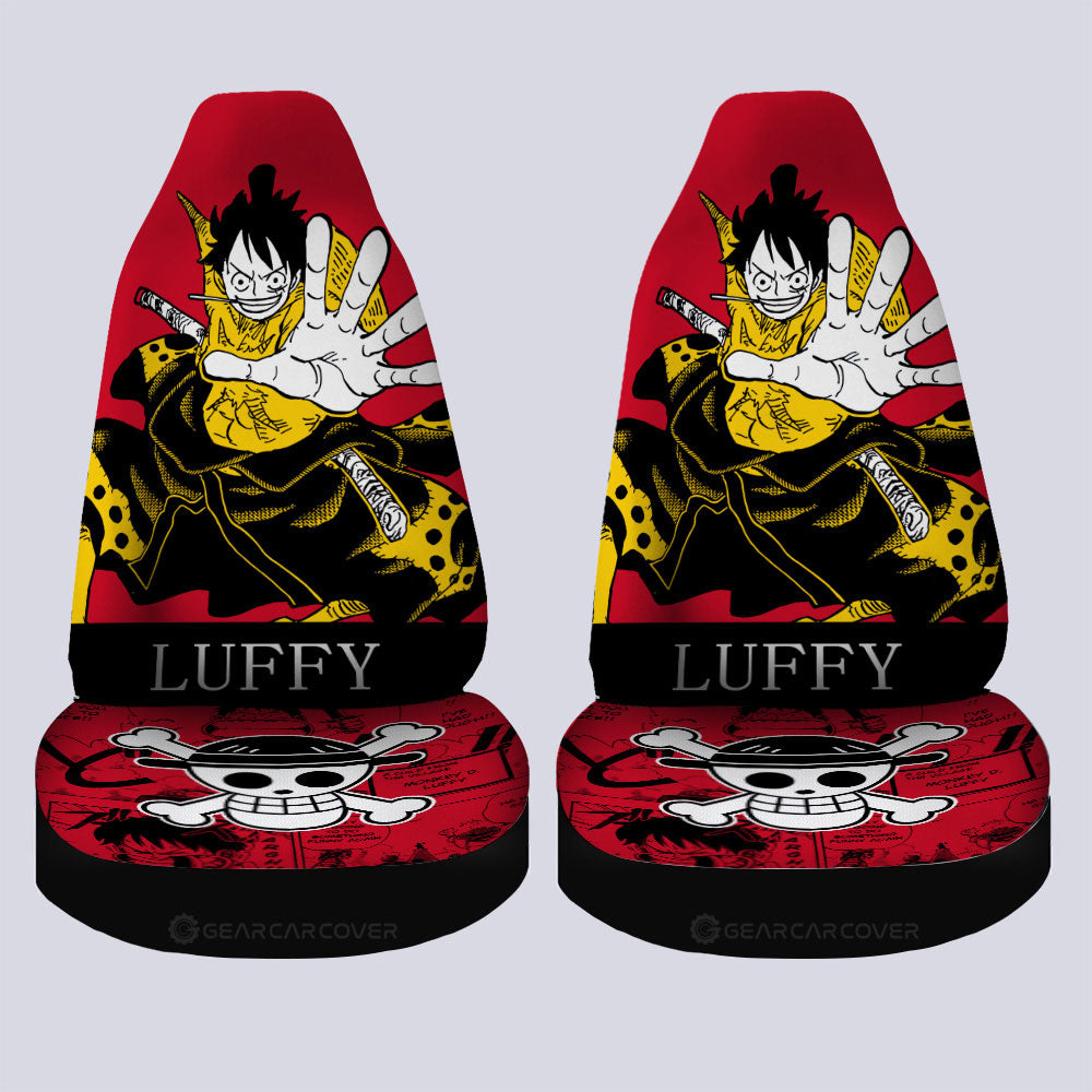 Monkey D Luffy Car Seat Covers Custom Car Accessories - Gearcarcover - 4