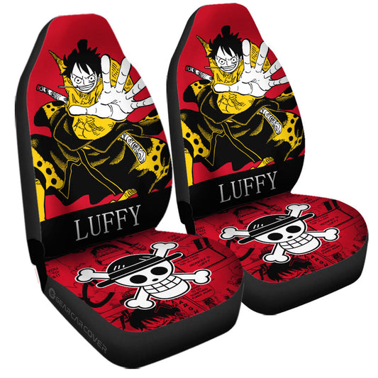 Monkey D Luffy Car Seat Covers Custom Car Accessories - Gearcarcover - 1