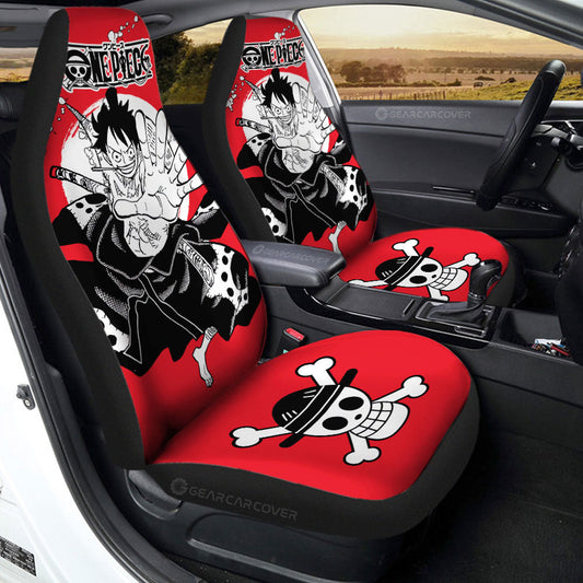 Monkey D Luffy Car Seat Covers Custom Car Accessories - Gearcarcover - 2