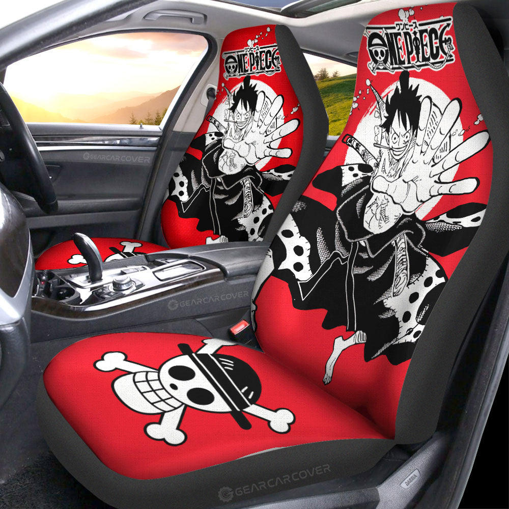 Monkey D Luffy Car Seat Covers Custom Car Accessories - Gearcarcover - 1