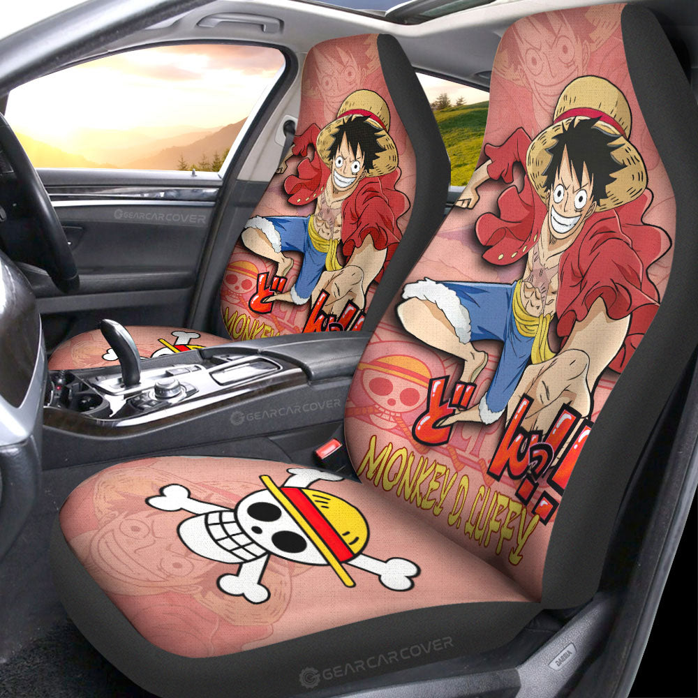 Monkey D Luffy Car Seat Covers Custom Car Accessories - Gearcarcover - 3