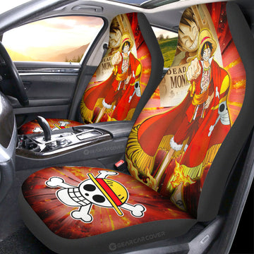 Monkey D Luffy Car Seat Covers Custom Car Interior Accessories - Gearcarcover - 1