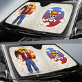 Monkey D Luffy Car Sunshade Anime Collection - Gearcarcover - 2