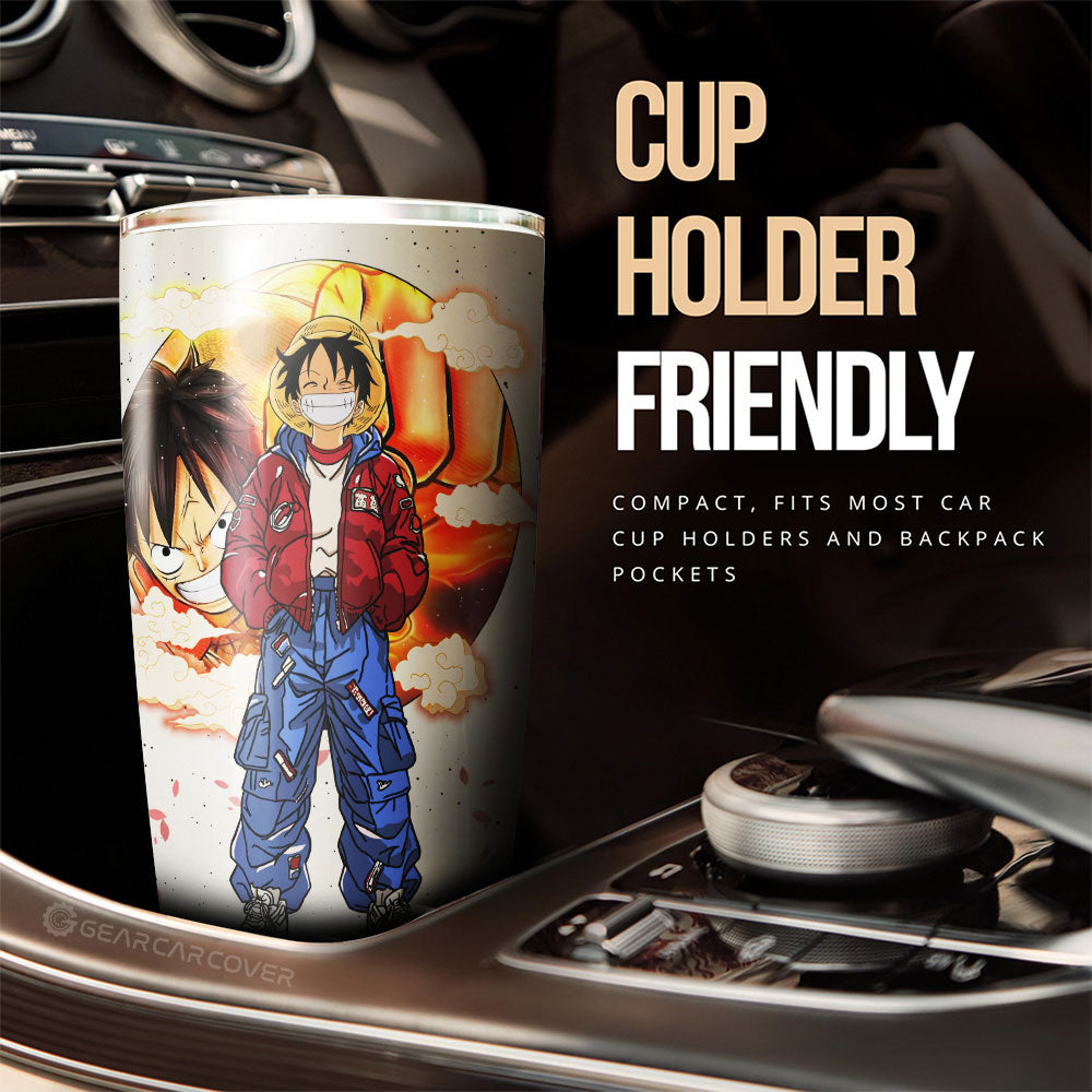 Monkey D Luffy Tumbler Cup Anime Collection - Gearcarcover - 3