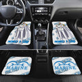 Monkey D. Garp Car Floor Mats Custom - Gearcarcover - 2