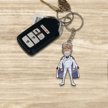 Monkey D. Garp Keychains Custom Car Accessories - Gearcarcover - 1
