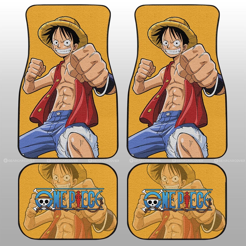 Monkey D. Luffy Car Floor Mats Custom - Gearcarcover - 2