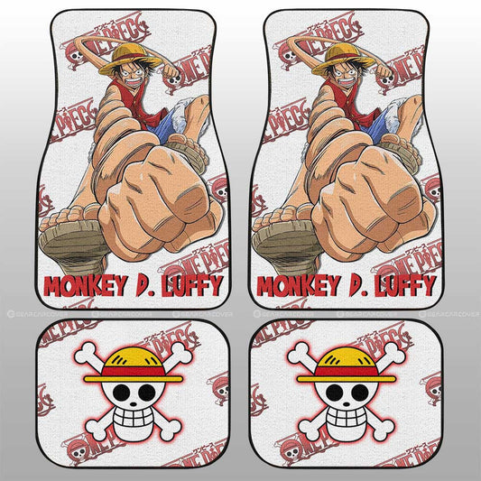 Monkey D. Luffy Car Floor Mats Custom - Gearcarcover - 1