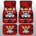 Monkey D. Luffy Car Floor Mats Custom Manga For Fans Car Accessories - Gearcarcover - 2