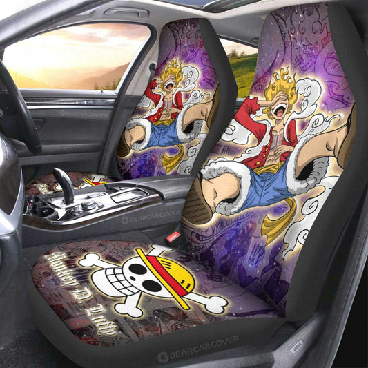 Monkey D. Luffy Car Seat Covers Custom Car Accessories Manga Galaxy Style - Gearcarcover - 2