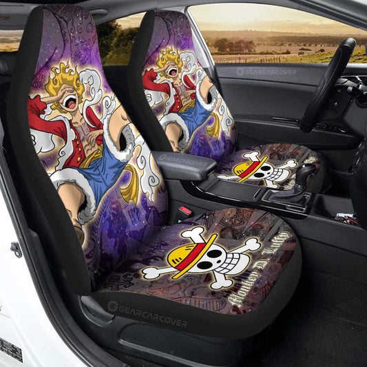 Monkey D. Luffy Car Seat Covers Custom Car Accessories Manga Galaxy Style - Gearcarcover - 1