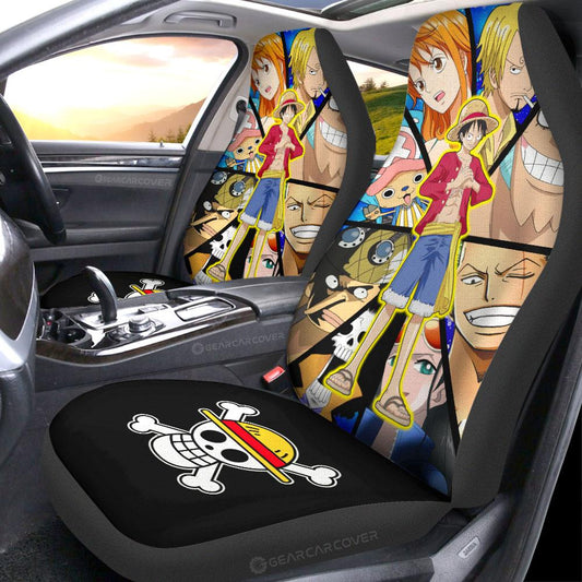 Monkey D. Luffy Car Seat Covers Custom Car Interior Accessories - Gearcarcover - 2