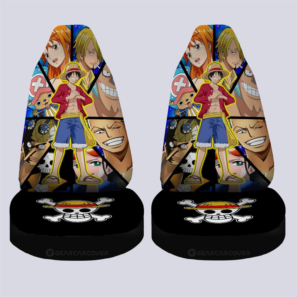 Monkey D. Luffy Car Seat Covers Custom Car Interior Accessories - Gearcarcover - 4