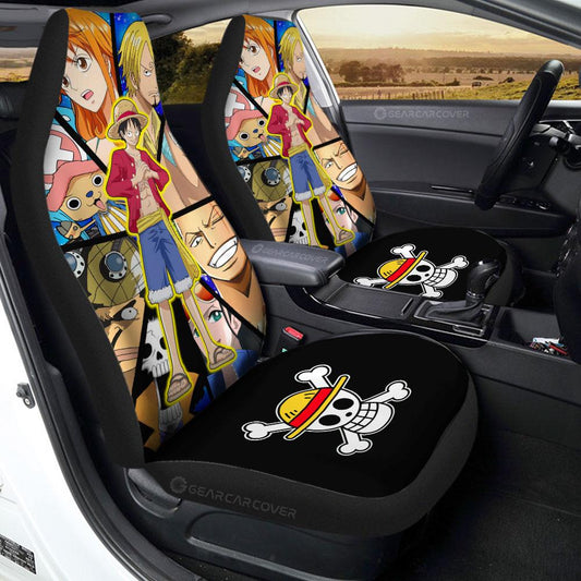 Monkey D. Luffy Car Seat Covers Custom Car Interior Accessories - Gearcarcover - 1
