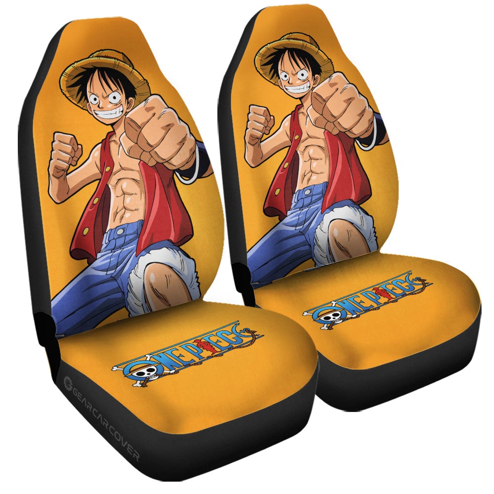 Monkey D. Luffy Car Seat Covers Custom - Gearcarcover - 3